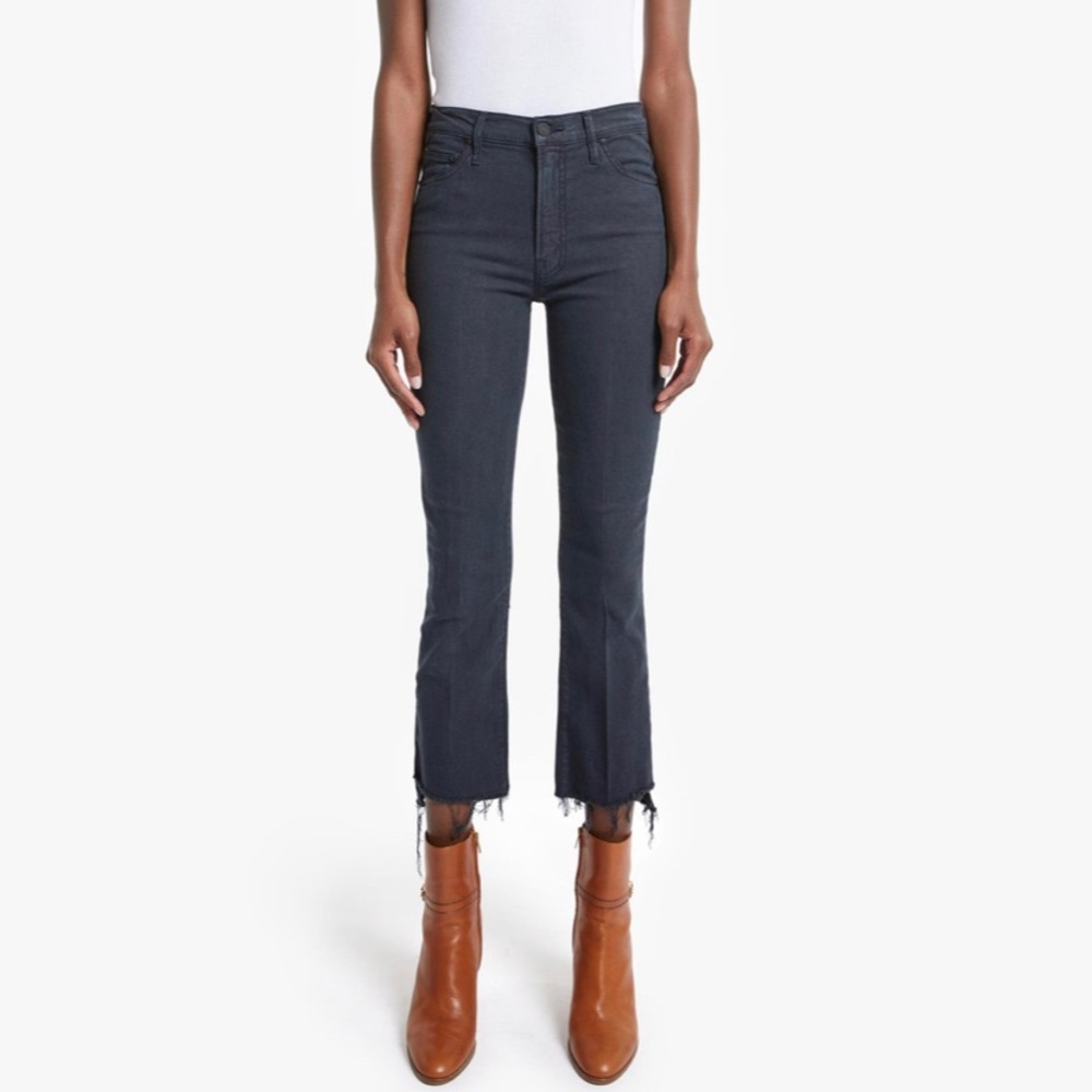 MOTHER Jeans - The Insider Crop Step Fray